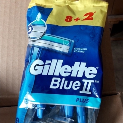 Gillette dao cạo blue ii 12 x 6 